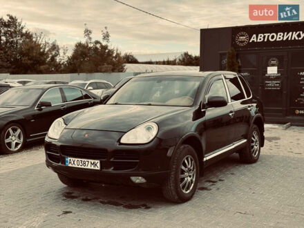Порше Каен 2004 в Тернополе на Automoto.ua Черный Порше Каен, объемом двигателя 4.5 л и пробегом 200 тыс. км за 4999 $, фото 1 на Automoto.ua