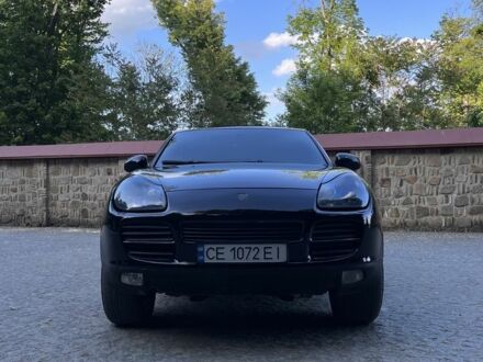Порше Cayenne 2004 у Чернівцях на Automoto.ua Чорний Порше Cayenne, об'ємом двигуна 4.5 л та пробігом 287 тис. км за 5500 $, фото 1 на Automoto.ua