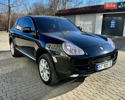 Черный Порше Каен, объемом двигателя 3.19 л и пробегом 299 тыс. км за 9100 $, фото 1 на Automoto.ua