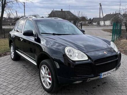 Порше Cayenne 2005 у Житомирі на Automoto.ua Чорний Порше Cayenne, об'ємом двигуна 4.51 л та пробігом 430 тис. км за 11900 $, фото 1 на Automoto.ua