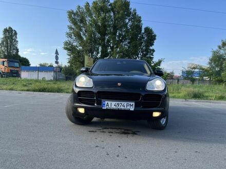 Порше Каен 2005 в Киеве на Automoto.ua Черный Порше Каен, объемом двигателя 4.5 л и пробегом 180 тыс. км за 5999 $, фото 1 на Automoto.ua