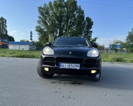 Черный Порше Каен, объемом двигателя 4.5 л и пробегом 180 тыс. км за 5999 $, фото 1 на Automoto.ua