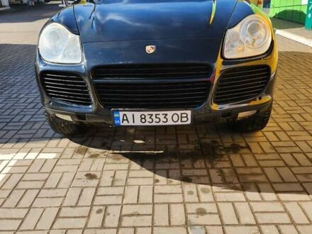 Порше Cayenne 2005 у Києві на Automoto.ua Чорний Порше Cayenne, об'ємом двигуна 4.51 л та пробігом 241 тис. км за 9500 $, фото 1 на Automoto.ua