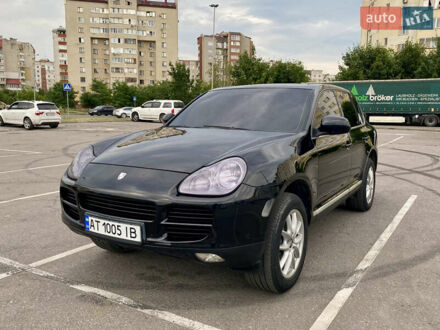 Порше Каен 2005 в Ивано-Франковске на Automoto.ua Черный Порше Каен, объемом двигателя 3.19 л и пробегом 299 тыс. км за 9950 $, фото 1 на Automoto.ua