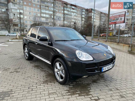 Черный Порше Каен, объемом двигателя 4.5 л и пробегом 378 тыс. км за 8200 $, фото 1 на Automoto.ua