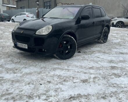 Черный Порше Каен, объемом двигателя 4.5 л и пробегом 230 тыс. км за 9200 $, фото 1 на Automoto.ua