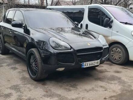 Порше Каен 2006 в Чугуеве на Automoto.ua Черный Порше Каен, объемом двигателя 4.51 л и пробегом 345 тыс. км за 25000 $, фото 1 на Automoto.ua
