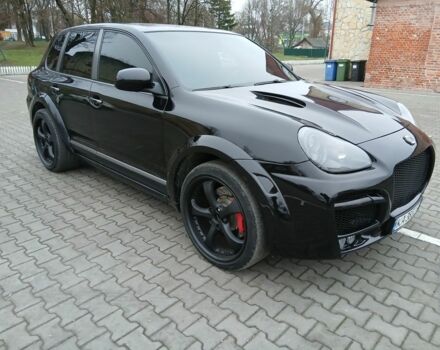 Черный Порше Каен, объемом двигателя 4.5 л и пробегом 152 тыс. км за 16553 $, фото 1 на Automoto.ua