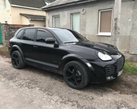 Черный Порше Каен, объемом двигателя 4.5 л и пробегом 212 тыс. км за 6300 $, фото 1 на Automoto.ua