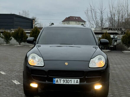 Черный Порше Каен, объемом двигателя 4.51 л и пробегом 205 тыс. км за 6300 $, фото 1 на Automoto.ua