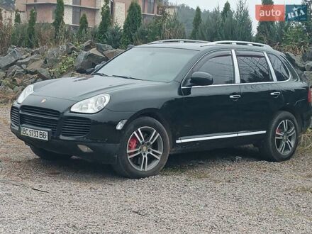 Черный Порше Каен, объемом двигателя 4.51 л и пробегом 208 тыс. км за 4800 $, фото 1 на Automoto.ua