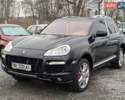 Черный Порше Каен, объемом двигателя 4.8 л и пробегом 120 тыс. км за 10950 $, фото 1 на Automoto.ua