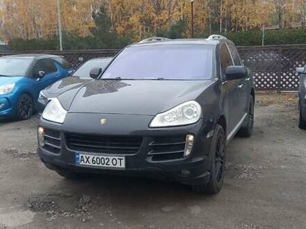 Черный Порше Каен, объемом двигателя 4.8 л и пробегом 170 тыс. км за 10400 $, фото 1 на Automoto.ua