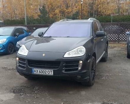 Черный Порше Каен, объемом двигателя 4.8 л и пробегом 170 тыс. км за 10400 $, фото 1 на Automoto.ua
