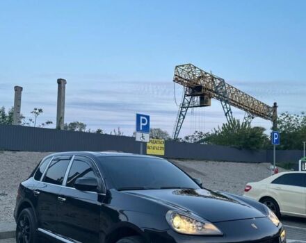 Черный Порше Каен, объемом двигателя 4.8 л и пробегом 138 тыс. км за 8999 $, фото 1 на Automoto.ua