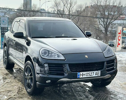 Черный Порше Каен, объемом двигателя 4.81 л и пробегом 140 тыс. км за 11999 $, фото 1 на Automoto.ua