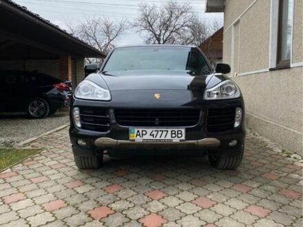 Черный Порше Каен, объемом двигателя 4.7 л и пробегом 103 тыс. км за 12000 $, фото 1 на Automoto.ua