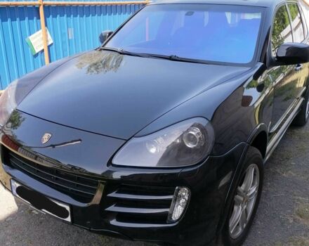 Черный Порше Каен, объемом двигателя 4.8 л и пробегом 164 тыс. км за 6650 $, фото 1 на Automoto.ua