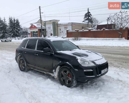 Черный Порше Каен, объемом двигателя 4.8 л и пробегом 200 тыс. км за 10500 $, фото 1 на Automoto.ua