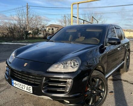 Черный Порше Каен, объемом двигателя 4.8 л и пробегом 136 тыс. км за 9000 $, фото 1 на Automoto.ua