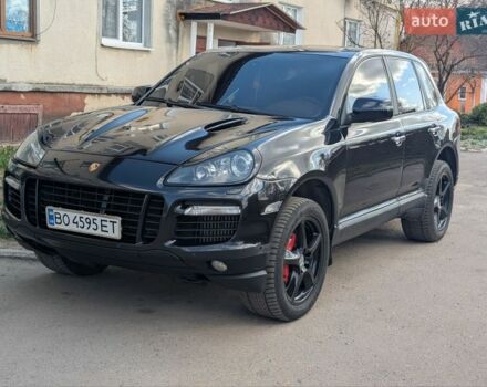 Черный Порше Каен, объемом двигателя 4.81 л и пробегом 235 тыс. км за 9500 $, фото 1 на Automoto.ua