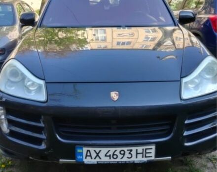 Черный Порше Каен, объемом двигателя 4.8 л и пробегом 220 тыс. км за 8200 $, фото 1 на Automoto.ua