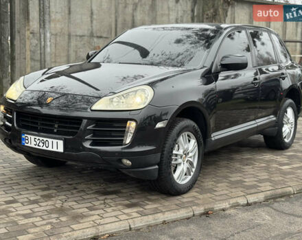 Черный Порше Каен, объемом двигателя 4.81 л и пробегом 195 тыс. км за 6900 $, фото 1 на Automoto.ua