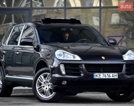 Черный Порше Каен, объемом двигателя 4.8 л и пробегом 190 тыс. км за 11999 $, фото 1 на Automoto.ua