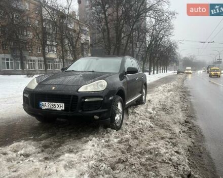 Черный Порше Каен, объемом двигателя 3.6 л и пробегом 263 тыс. км за 6800 $, фото 1 на Automoto.ua