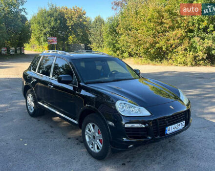 Черный Порше Каен, объемом двигателя 4.81 л и пробегом 240 тыс. км за 8200 $, фото 1 на Automoto.ua