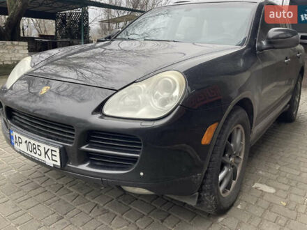 Порше Cayenne 2007 у Запоріжжя на Automoto.ua Чорний Порше Cayenne, об'ємом двигуна 4.5 л та пробігом 192 тис. км за 8000 $, фото 1 на Automoto.ua