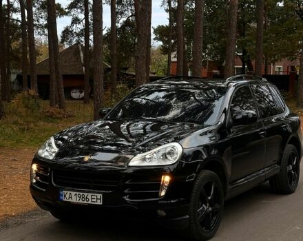 Порше Cayenne 2007 у Києві на Automoto.ua Чорний Порше Cayenne, об'ємом двигуна 4.8 л та пробігом 230 тис. км за 13500 $, фото 1 на Automoto.ua