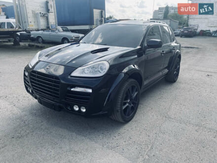 Порше Каен 2007 в Сумах на Automoto.ua Черный Порше Каен, объемом двигателя 4.8 л и пробегом 219 тыс. км за 11500 $, фото 1 на Automoto.ua