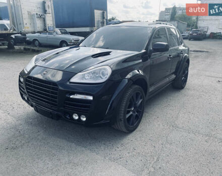 Чорний Порше Cayenne, об'ємом двигуна 4.8 л та пробігом 219 тис. км за 11500 $, фото 1 на Automoto.ua