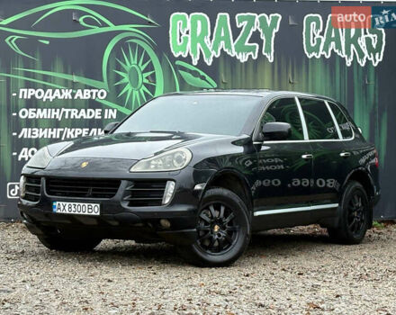 Чорний Порше Cayenne, об'ємом двигуна 3.6 л та пробігом 125 тис. км за 9600 $, фото 1 на Automoto.ua