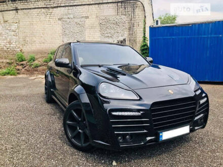 Чорний Порше Cayenne, об'ємом двигуна 4.8 л та пробігом 124 тис. км за 19000 $, фото 1 на Automoto.ua