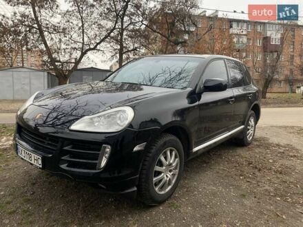 Порше Каен 2008 в Харькове на Automoto.ua Черный Порше Каен, объемом двигателя 3.6 л и пробегом 183 тыс. км за 12000 $, фото 1 на Automoto.ua