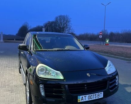 Черный Порше Каен, объемом двигателя 4.8 л и пробегом 178 тыс. км за 5999 $, фото 1 на Automoto.ua