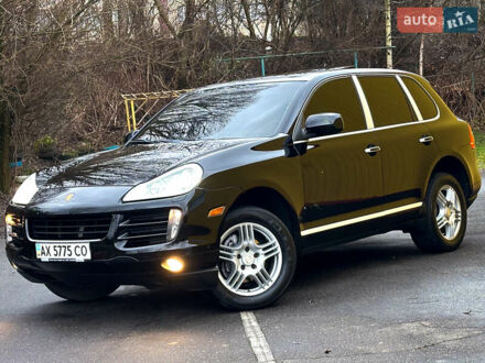 Черный Порше Каен, объемом двигателя 3.6 л и пробегом 175 тыс. км за 9777 $, фото 1 на Automoto.ua