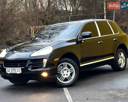 Черный Порше Каен, объемом двигателя 3.6 л и пробегом 175 тыс. км за 9777 $, фото 1 на Automoto.ua