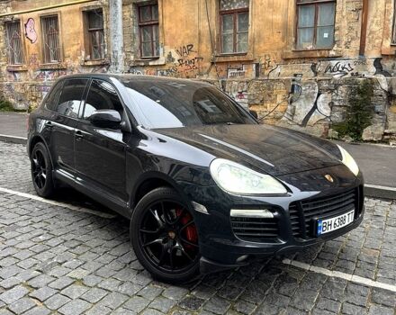 Черный Порше Каен, объемом двигателя 4.8 л и пробегом 140 тыс. км за 7500 $, фото 1 на Automoto.ua