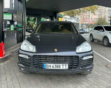 Черный Порше Каен, объемом двигателя 4.8 л и пробегом 147 тыс. км за 9500 $, фото 1 на Automoto.ua