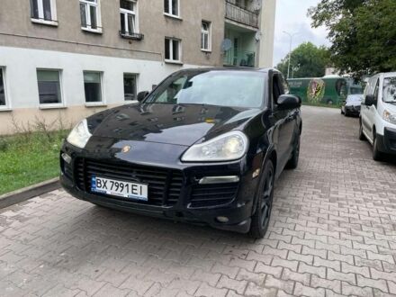 Черный Порше Каен, объемом двигателя 4.8 л и пробегом 148 тыс. км за 9500 $, фото 1 на Automoto.ua