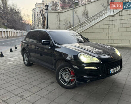 Черный Порше Каен, объемом двигателя 4.81 л и пробегом 140 тыс. км за 8000 $, фото 1 на Automoto.ua