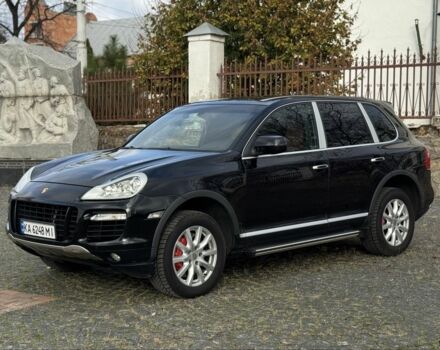 Черный Порше Каен, объемом двигателя 4.8 л и пробегом 170 тыс. км за 9000 $, фото 1 на Automoto.ua