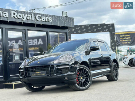 Порше Cayenne 2008 у Харкові на Automoto.ua Чорний Порше Cayenne, об'ємом двигуна 4.8 л та пробігом 204 тис. км за 11200 $, фото 1 на Automoto.ua