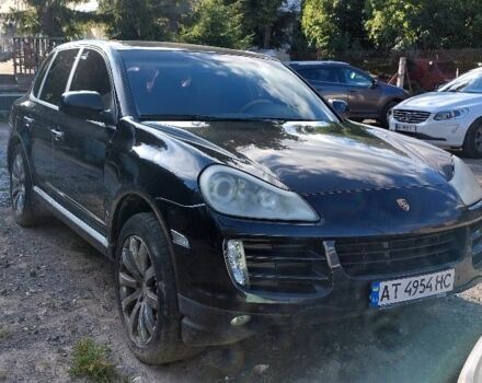 Черный Порше Каен, объемом двигателя 3.6 л и пробегом 297 тыс. км за 8288 $, фото 1 на Automoto.ua