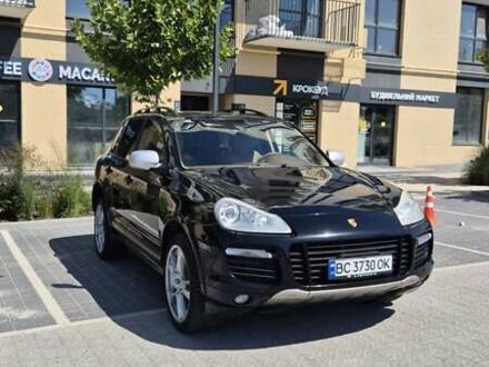 Порше Каен 2008 в Пустомытах на Automoto.ua Черный Порше Каен, объемом двигателя 4.8 л и пробегом 265 тыс. км за 10000 $, фото 1 на Automoto.ua