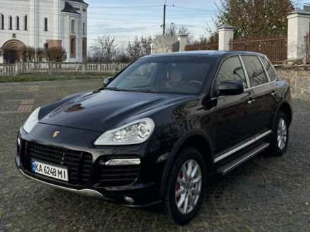 Черный Порше Каен, объемом двигателя 4.81 л и пробегом 180 тыс. км за 9000 $, фото 1 на Automoto.ua