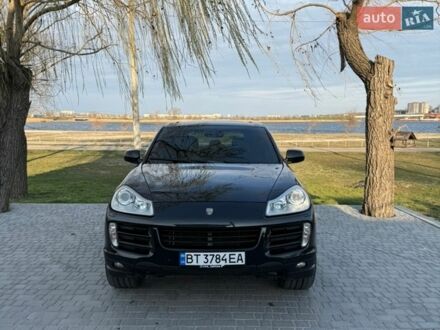 Черный Порше Каен, объемом двигателя 4.81 л и пробегом 214 тыс. км за 5500 $, фото 1 на Automoto.ua
